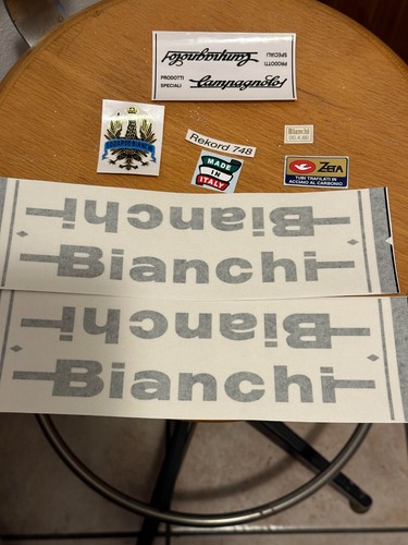 Adesivi bianchi bici 748 - 748, vinyl