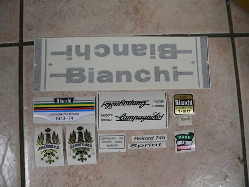 Bianchi bici bike vinyl - bianchi,